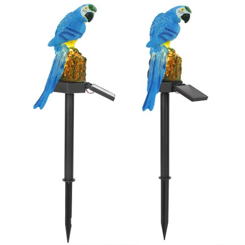 Solar Powered Parrot Garden Light IP65 Waterproof LED Parrot Landscape Lamp Decorative Lawn Lights Solar Powered Parrot Garden Light IP65 Waterproof LED Parrot Landscape Lamp Decorative Lawn Lights